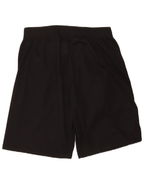 Macron Mens HELLAS VERONA Sport Shorts Large  Black Polyester