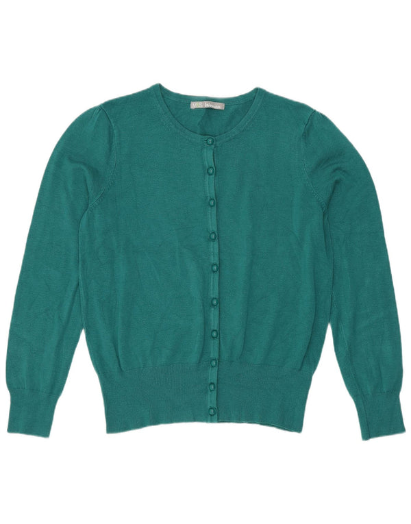 Marks & Spencer Cardigan pour femme en viscose vert moyen UK 44