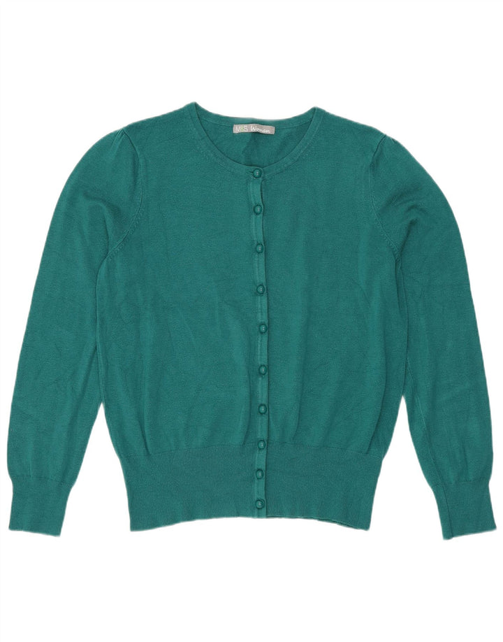 Marks & Spencer Cardigan pour femme en viscose vert moyen UK 44