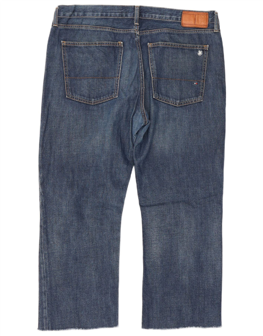 Tommy Hilfiger Jean court W38 L25 pour homme en coton bleu