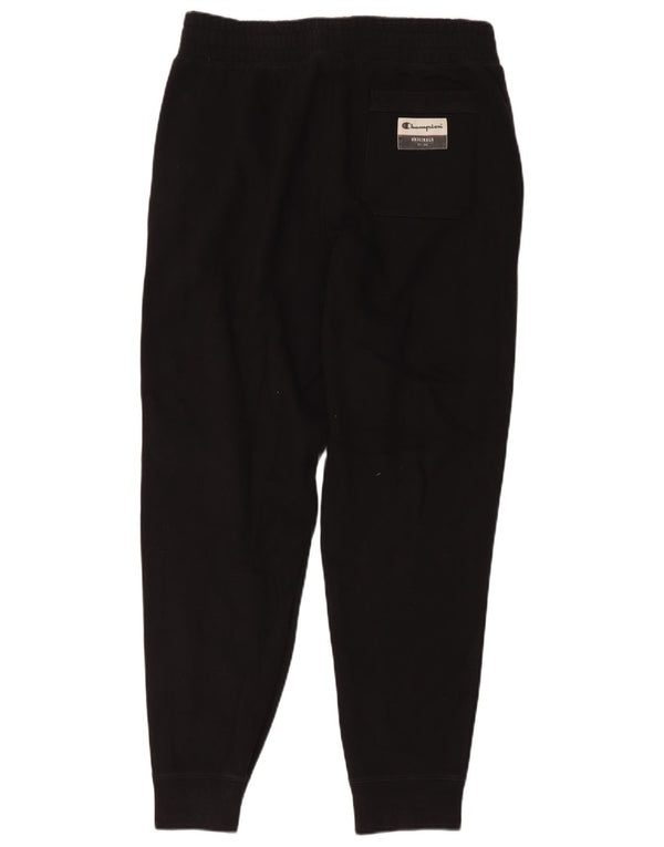 Champion Pantalon de survêtement pour femme Joggers UK 14 Large Noir Coton