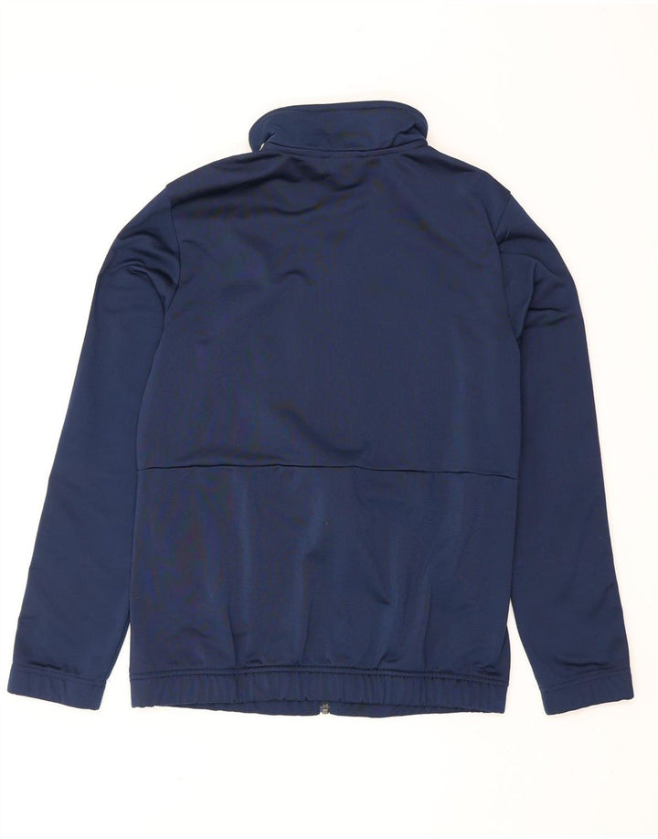 ADIDAS Veste de survêtement pour femme UK 14 Bleu marine moyen