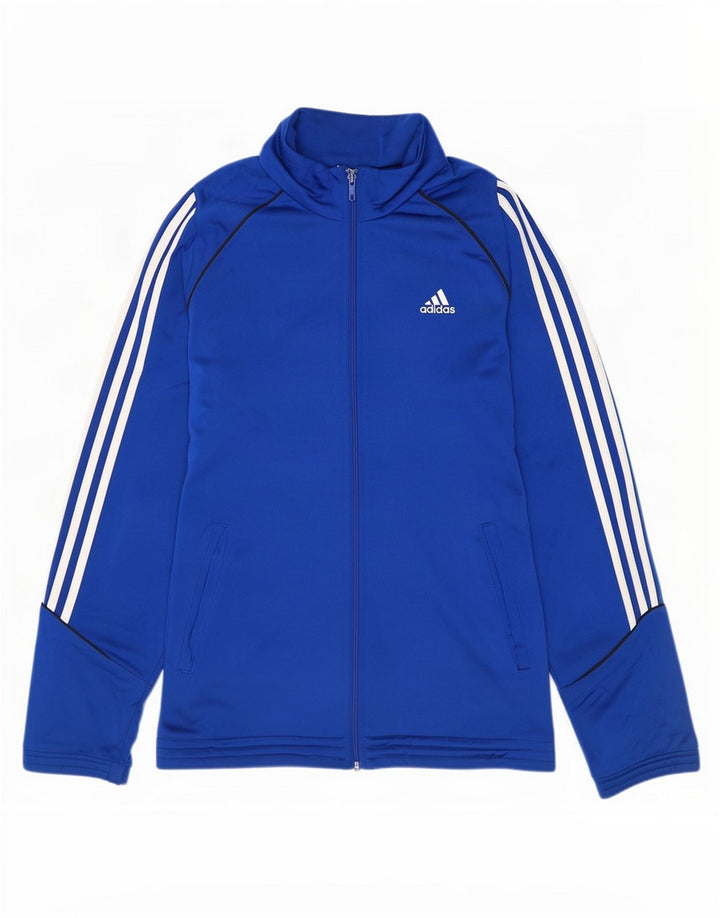 Adidas Veste de survêtement pour homme Bleu moyen Polyester