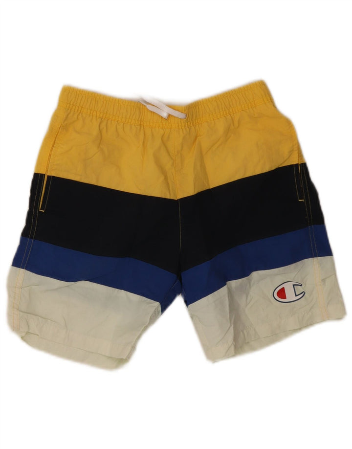 Champion Short de Bain Garçon 11-12 ans Multicolore Colourblock