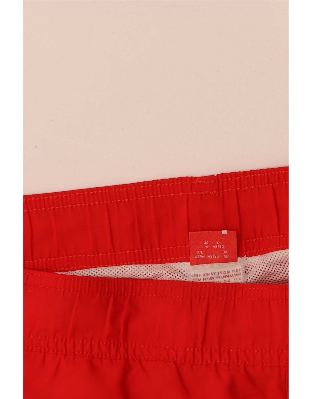 Puma Short de Sport Homme Rouge Moyen
