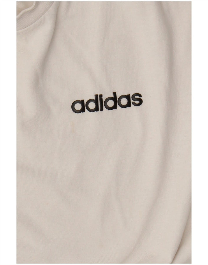 Adidas T-Shirt Homme Top XL Coton Blanc