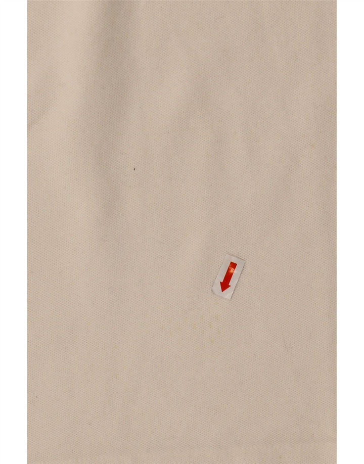 LACOSTE Polo Femme Taille 38 Coton Blanc Moyen