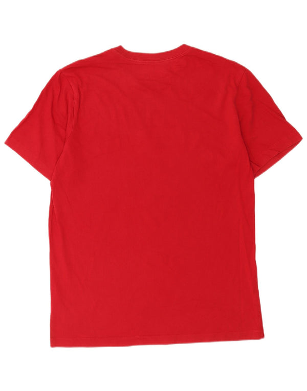 Jordan T-shirt graphique coupe standard pour homme en coton rouge moyen
