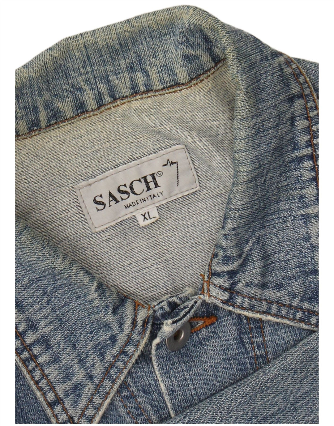 SASCH Veste en Jean Femme UK 18 XL Bleu