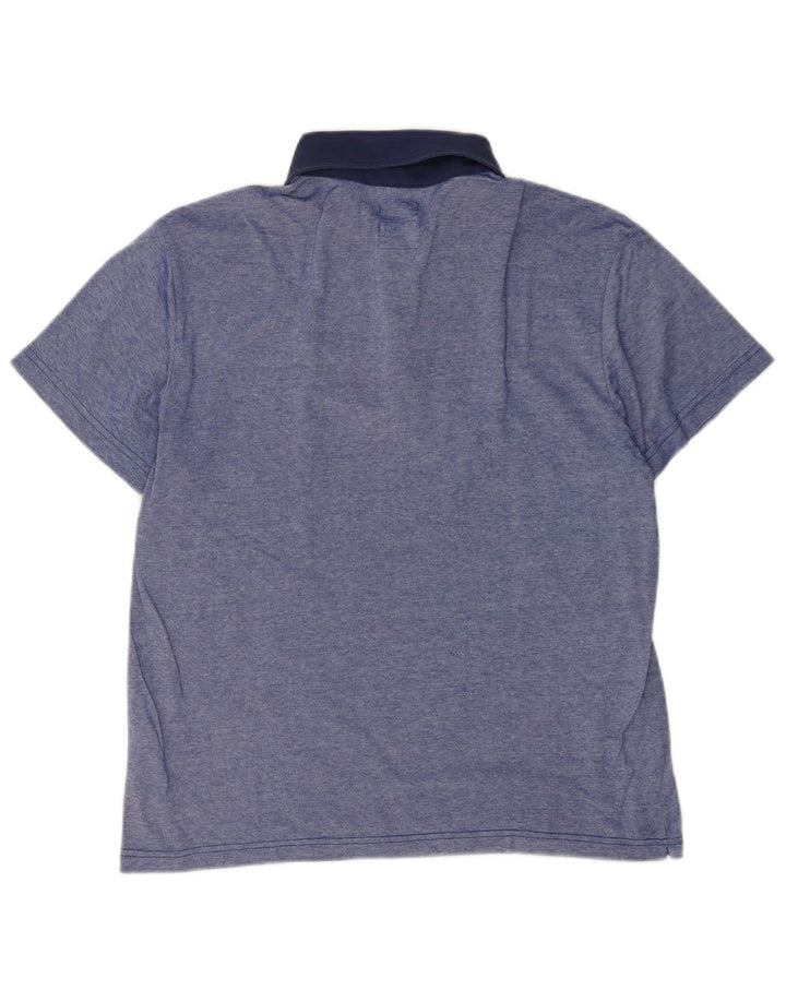 Henry Cottons Polo Slim Fit Homme Bleu Moyen Coton