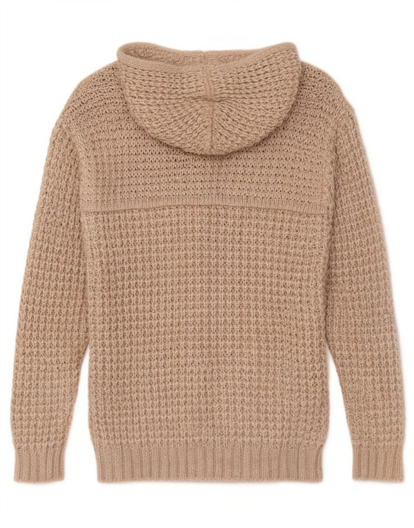 Rifle Cardigan à capuche pour homme XL Beige Acrylique