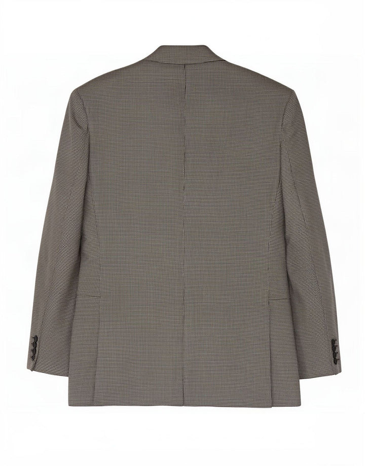 Marks & Spencer Veste blazer à 2 boutons pour homme UK 44 XL pied-de-poule noir