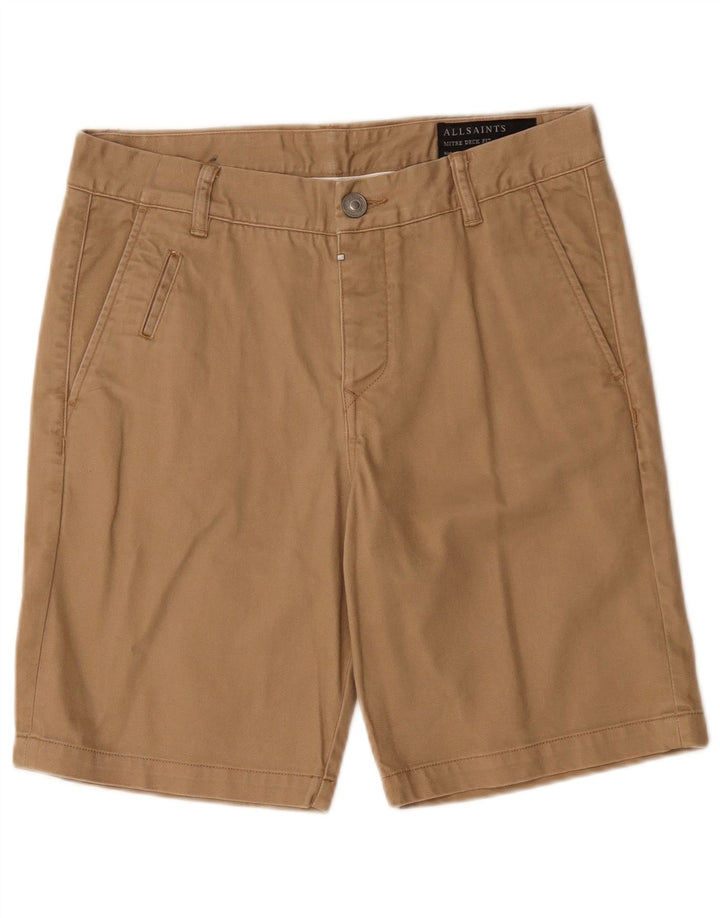All Saints Short Chino W30 Coton Beige Moyen Homme