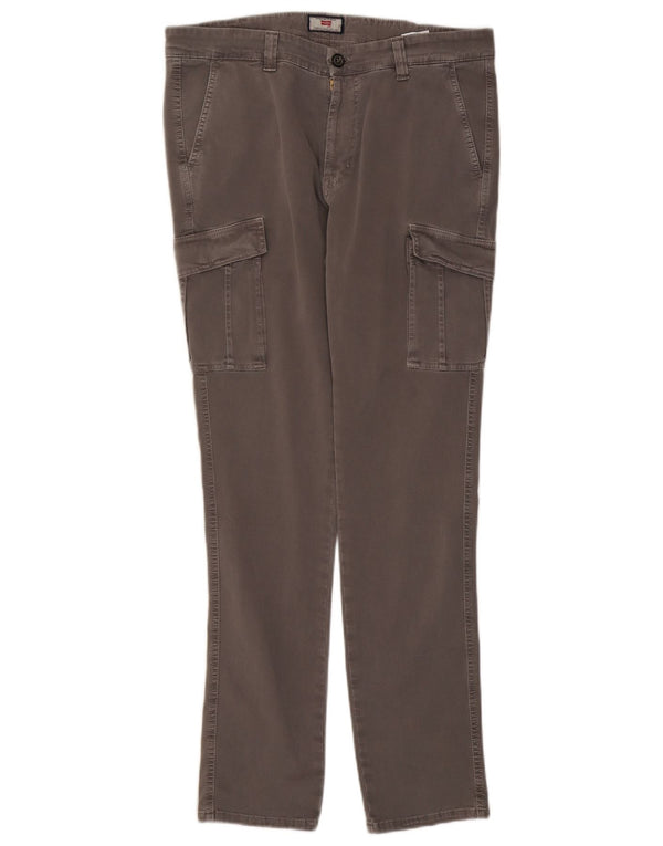 Carrera Pantalon Cargo Slim Homme IT 50 Large W34 L32 Gris Coton