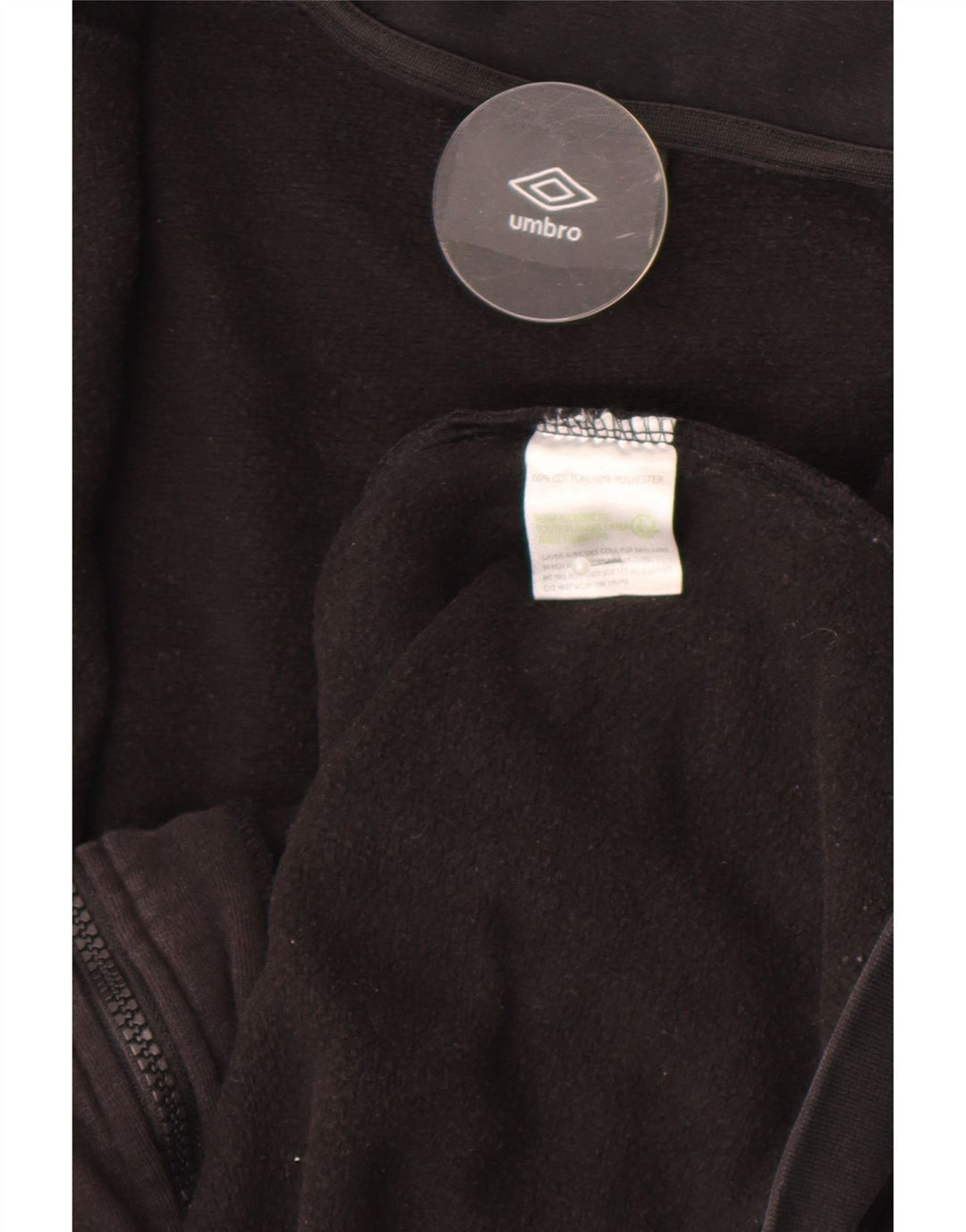 Umbro Veste de survêtement pour femme UK 44 Coton noir moyen