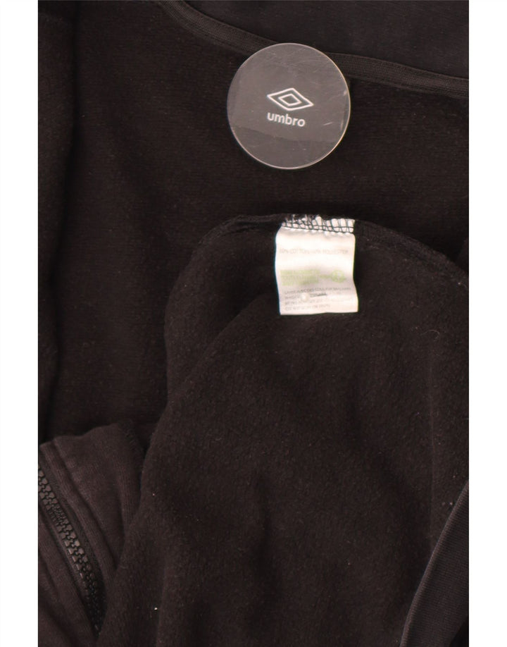 Umbro Veste de survêtement pour femme UK 44 Coton noir moyen