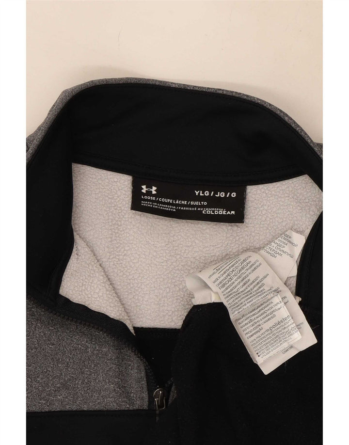 Under Armour Cold Gear Pull Survêtement Haut Garçon 11-12 Ans Grand Gris