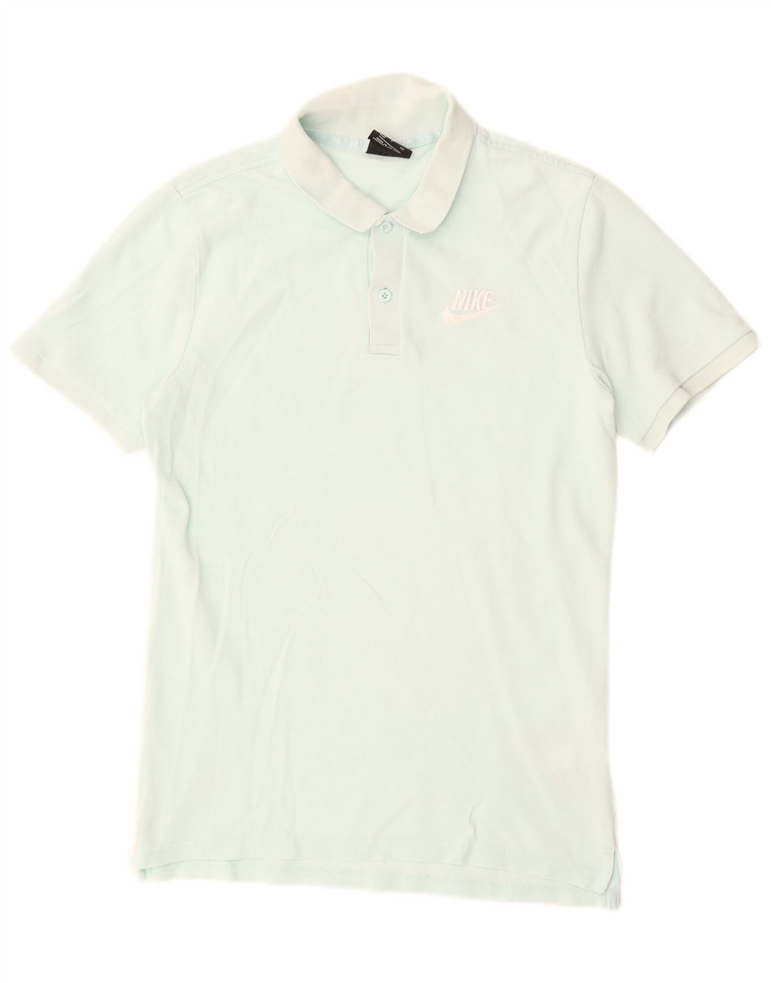 Nike Polo Homme Petit Turquoise Coton
