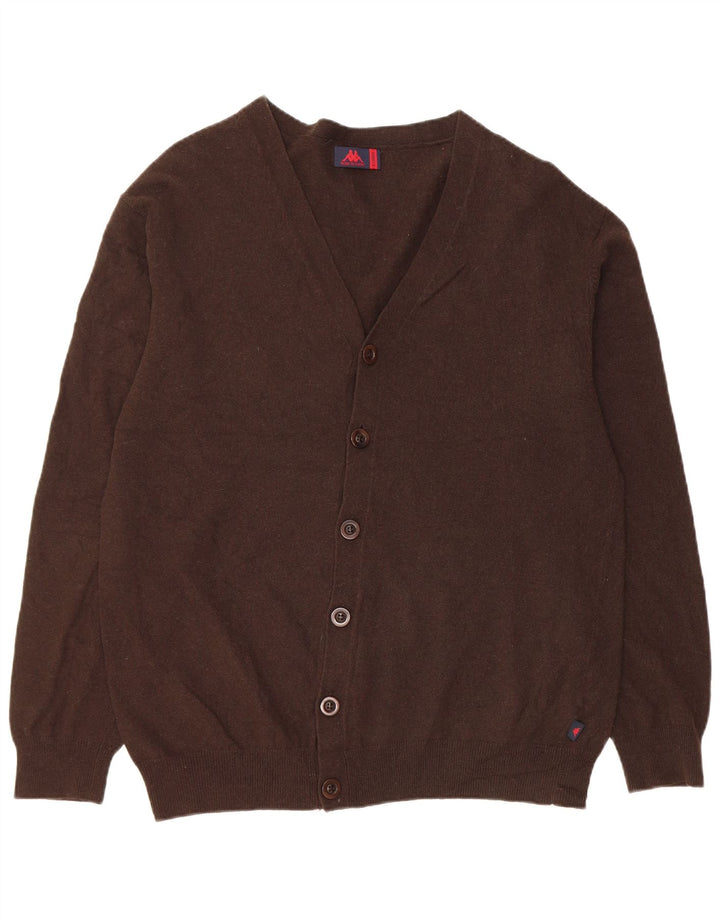 Kappa Cardigan Homme Pull XL Marron