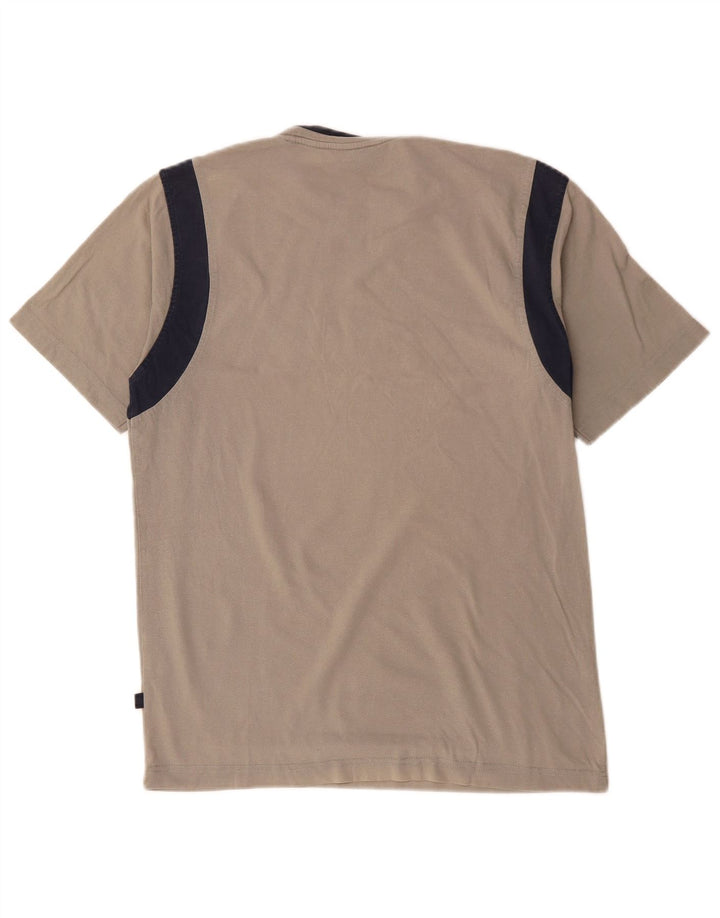 Asics T-Shirt Graphique Homme Petit Gris Colorblock Cotton