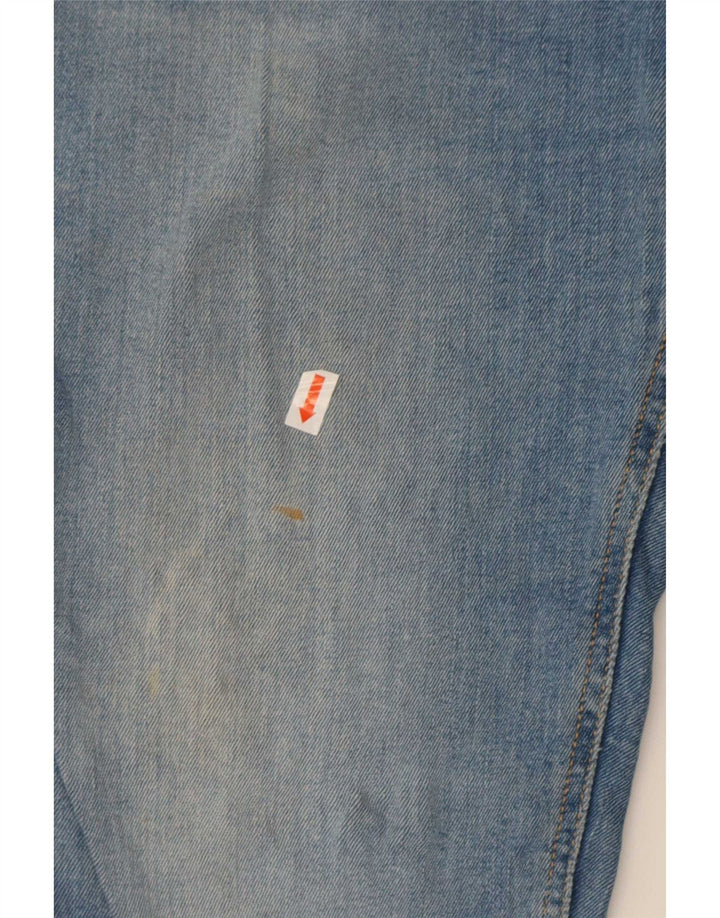 Zara Jean Slim Femme EU 44 XL W34 L27 Bleu