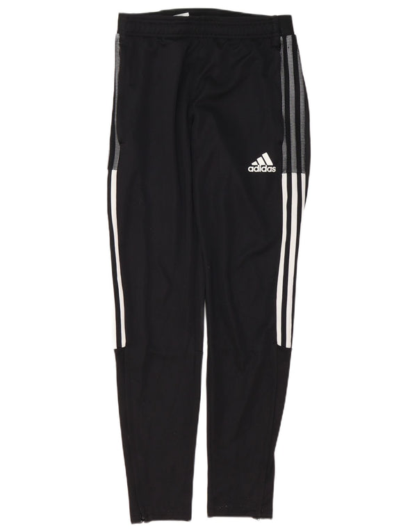 Adidas Pantalon de survêtement Aeroready pour femme UK 8 Small Noir Polyester