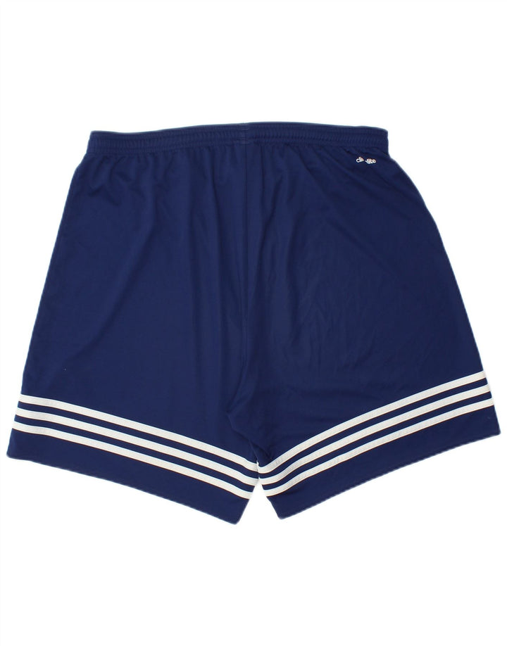 Adidas Hommes Climalite Sport Shorts Grand Bleu Marine Polyester