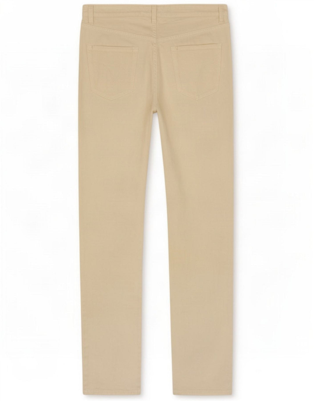 Take Two Mens Mitchell Distressed Slim Jeans W34 L35 Blanc cassé Coton