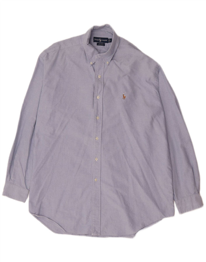 Ralph Lauren Chemise Blake Homme Grand Coton Bleu
