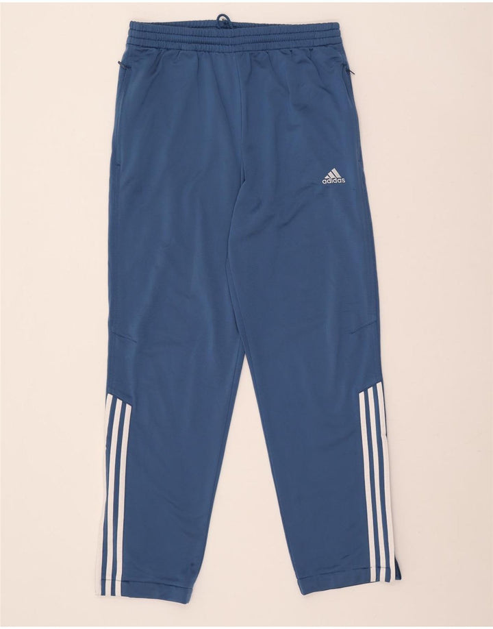 Adidas Pantalon de Survêtement Homme Bleu Moyen Polyester
