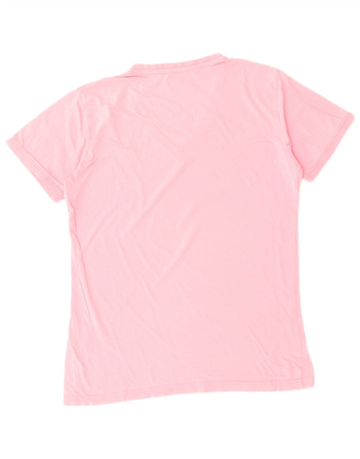 KAPPA T-Shirt Femme Top UK 18 XL Rose Coton