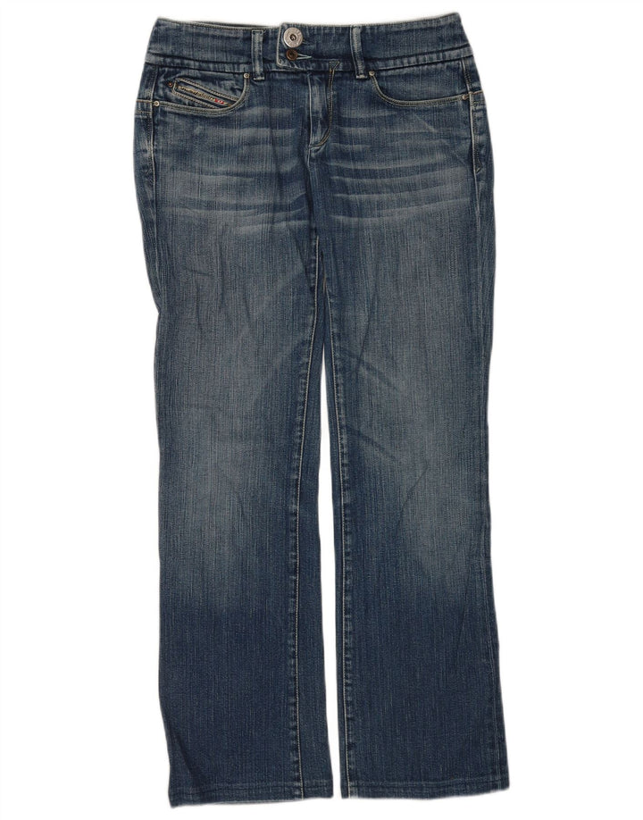 DIESEL Jean droit femme W29 L30 bleu coton