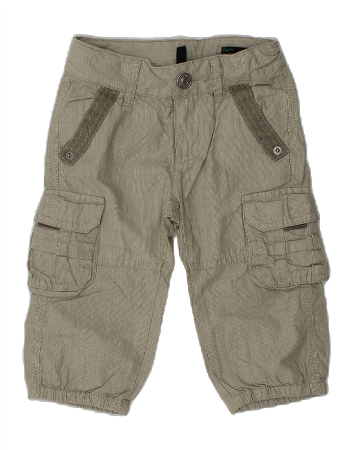 BENETTON Baby Boys Joggers Cargo Trousers 9-12 Months W18 L9  Grey | Vintage Benetton | Thrift | Second-Hand Benetton | Used Clothing | Messina Hembry 