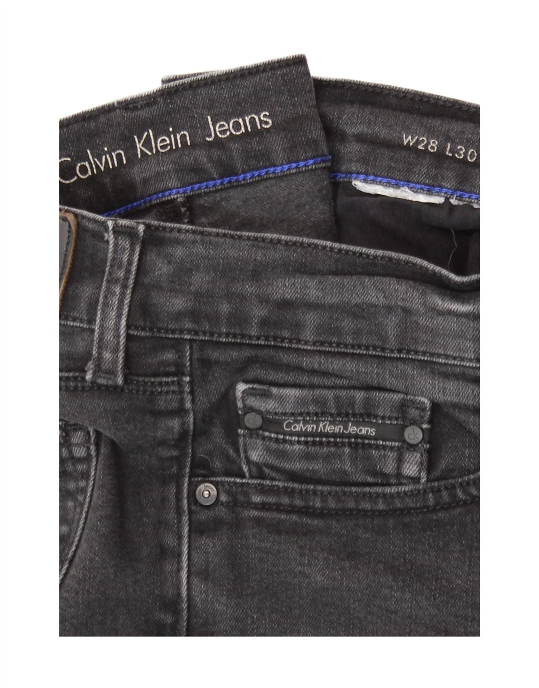 Calvin Klein Jean skinny femme W28 L30 gris