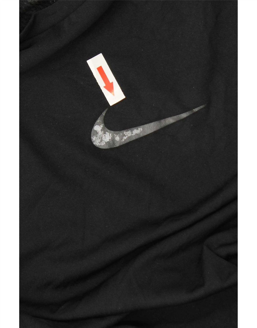 Nike Hommes Dri Fit T-Shirt Haut Large Noir Polyester