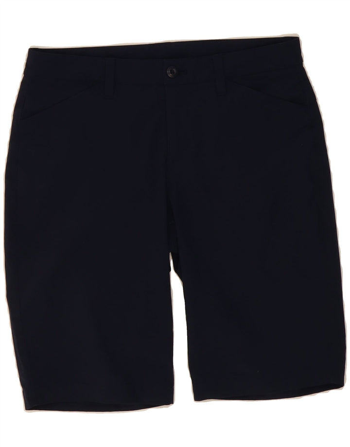 EDDIE BAUER Womens Casual Shorts US 6 Medium W29 Navy Blue Polyester Vintage Eddie Bauer and Second-Hand Eddie Bauer from Messina Hembry 