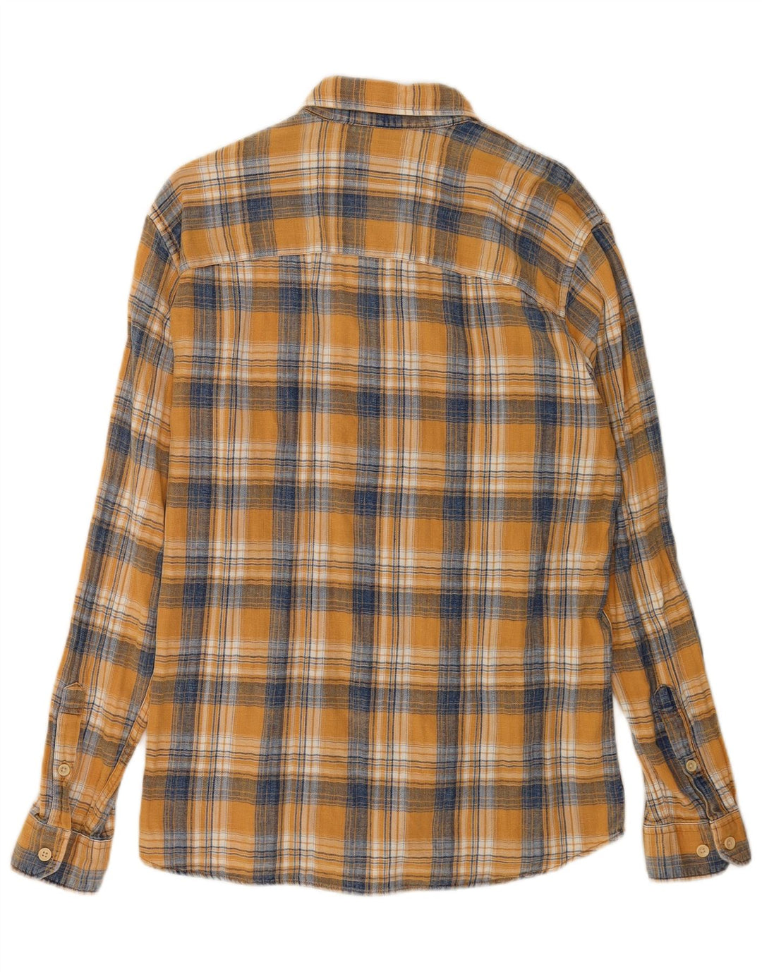 Jack & Jones Chemise en flanelle pour homme en coton à carreaux jaunes