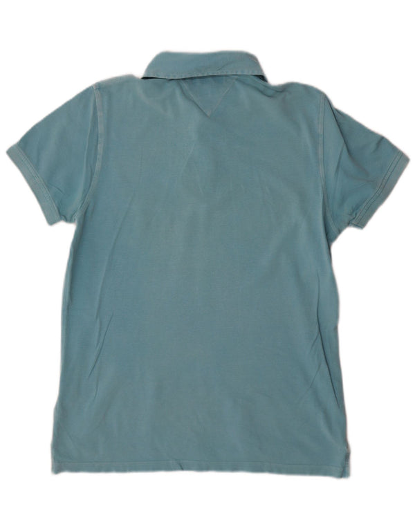 Tommy Hilfiger Polo Slim Fit Homme Bleu Moyen Coton