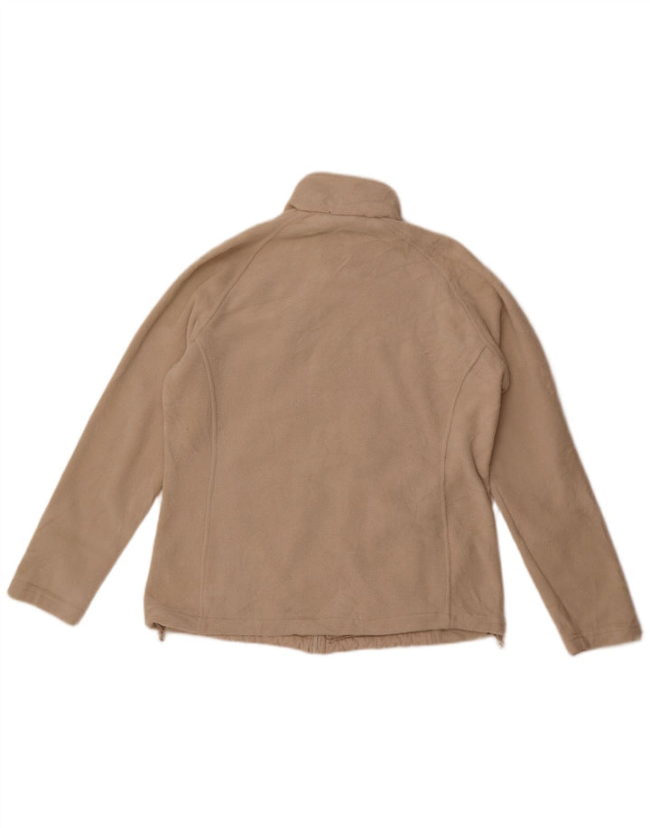 New Balance Veste polaire pour femme UK 16 Large Beige Polyester