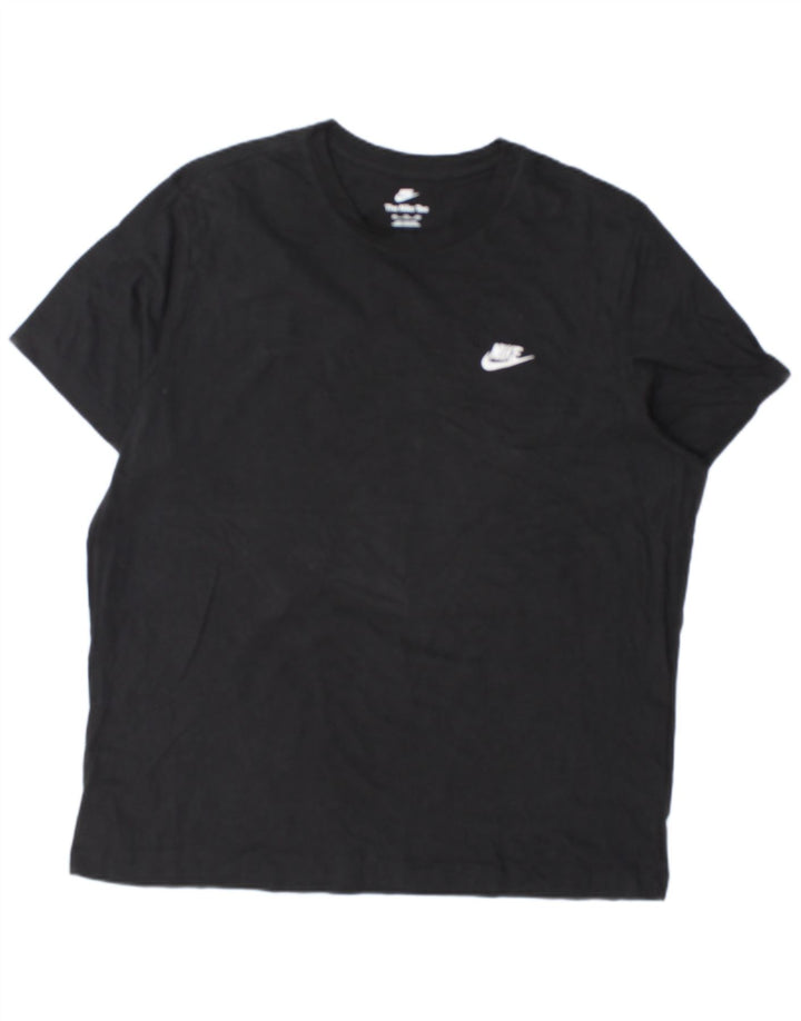 NIKE T-Shirt Homme Haut 2XL Coton Noir