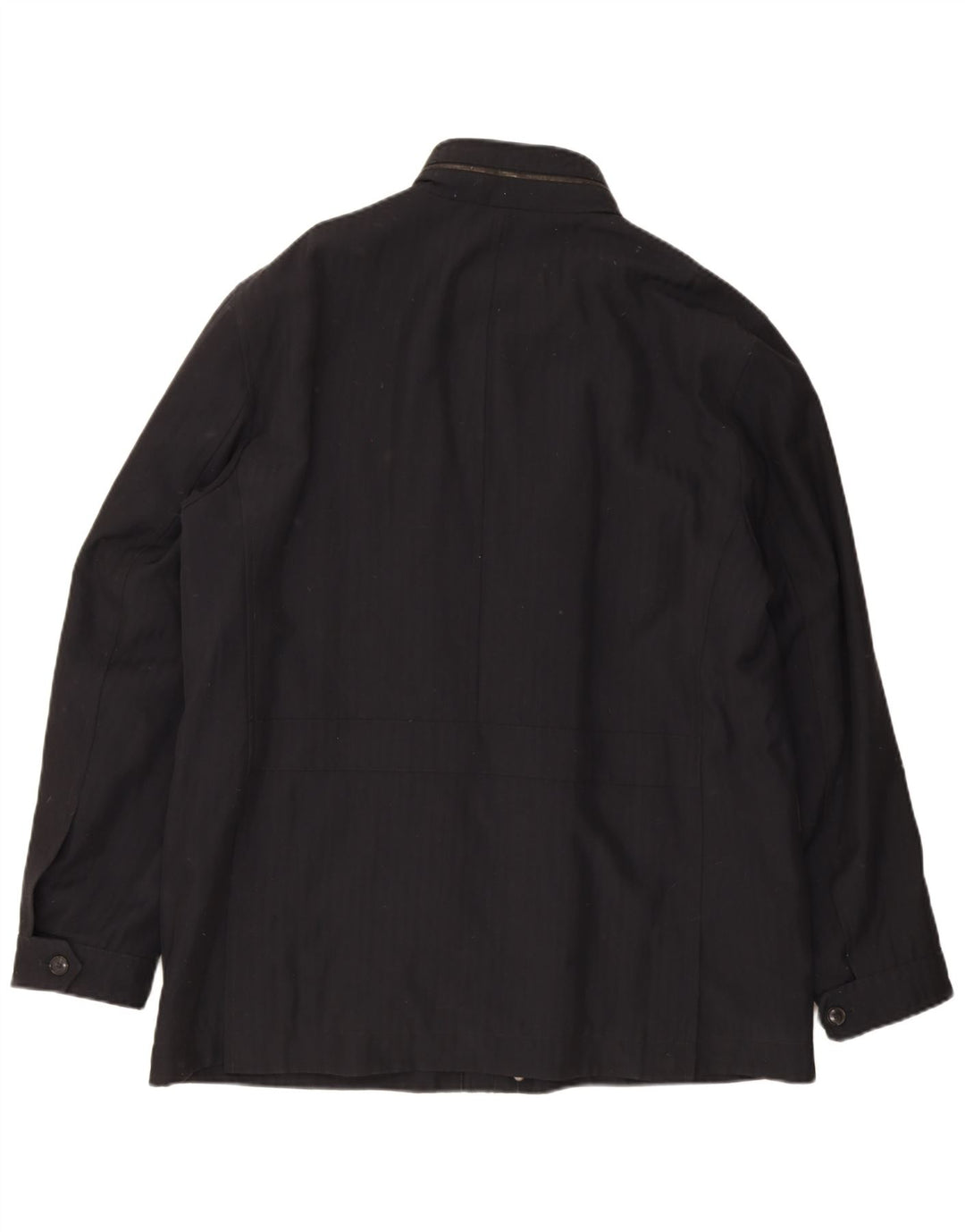 Hugo Boss Veste coupe-vent pour homme IT 56 3XL Laine vierge noire