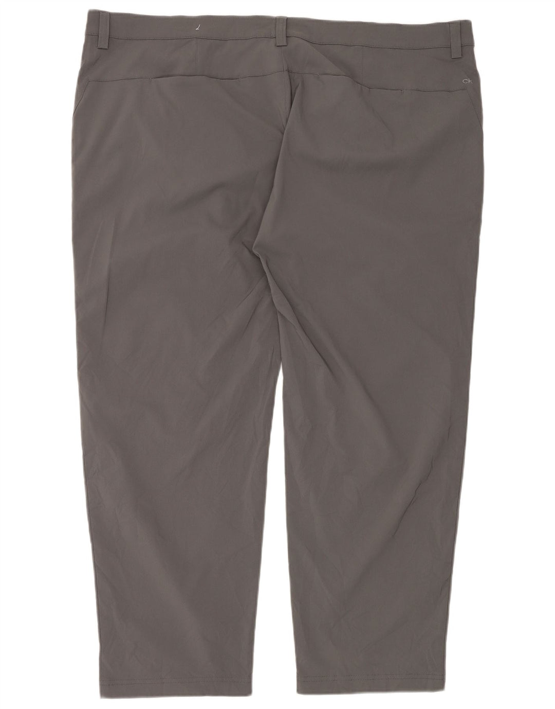 Calvin Klein Pantalon chino droit de golf pour homme W46 L29 Gris Polyester