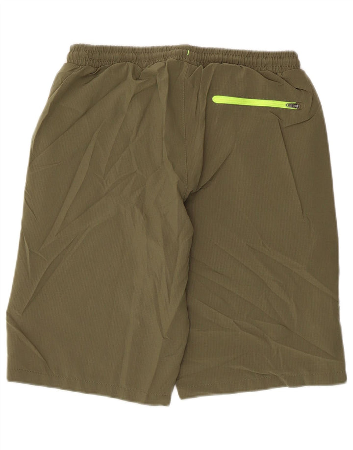 Eddie Bauer Short de sport garçon 15-16 ans XL Kaki Polyester