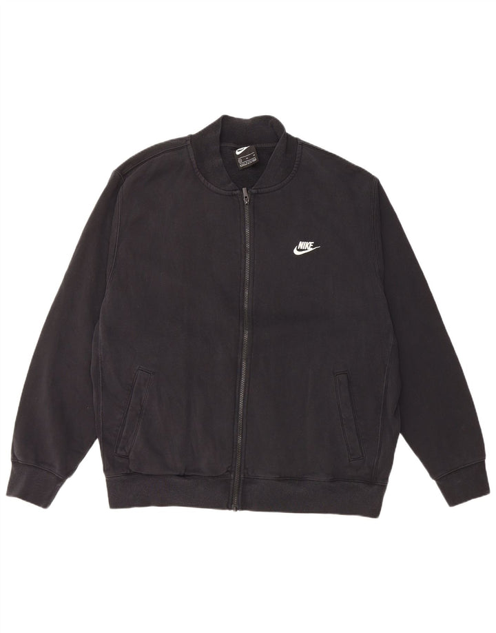 NIKE Veste de survêtement pour homme XL en coton noir
