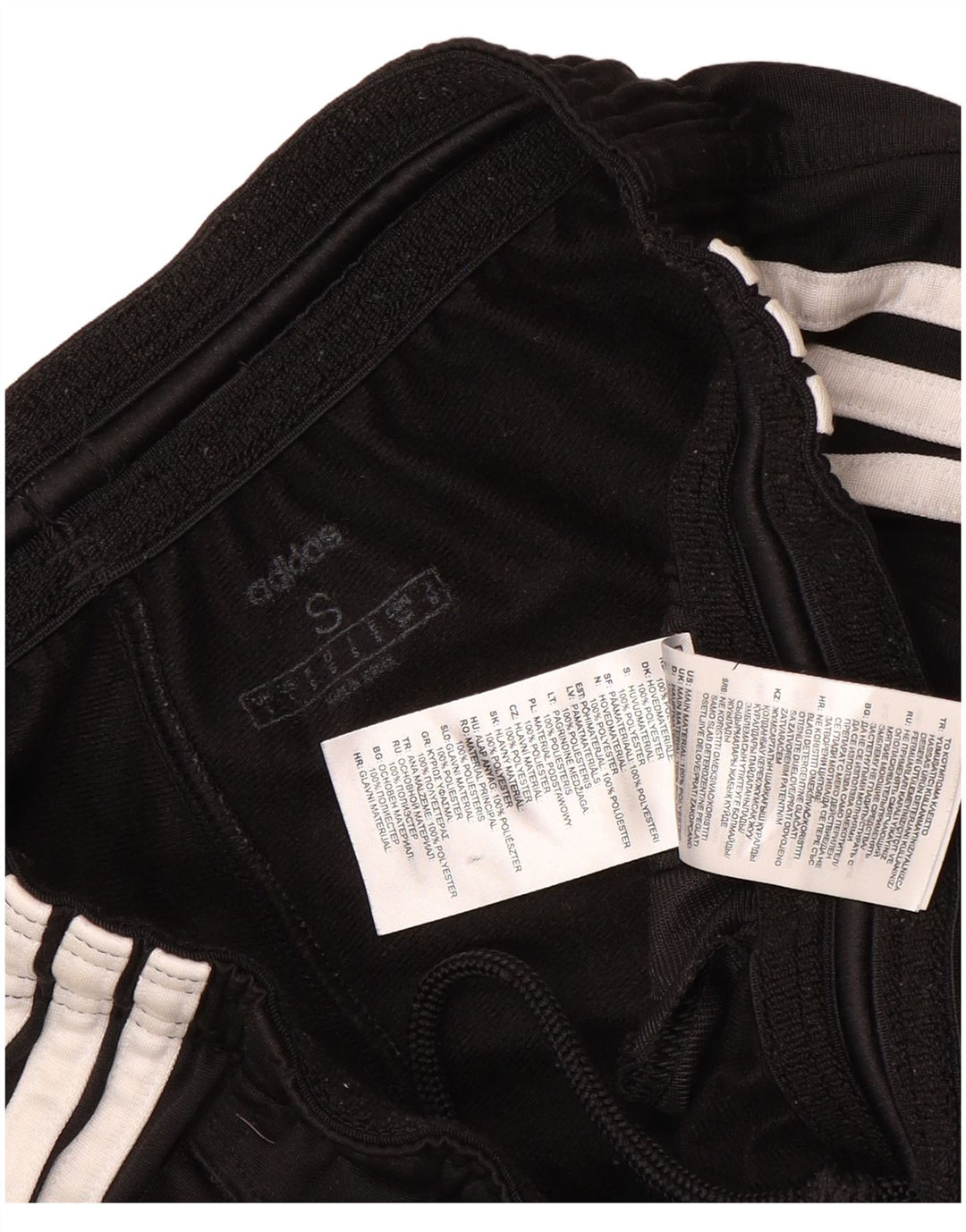 Adidas Pantalon de survêtement pour homme Petit Noir Polyester