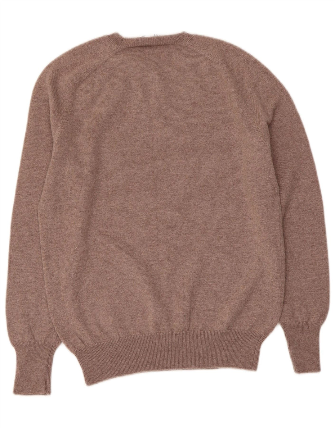 ZARA Pull à col rond pour femme UK 12 Marron moyen