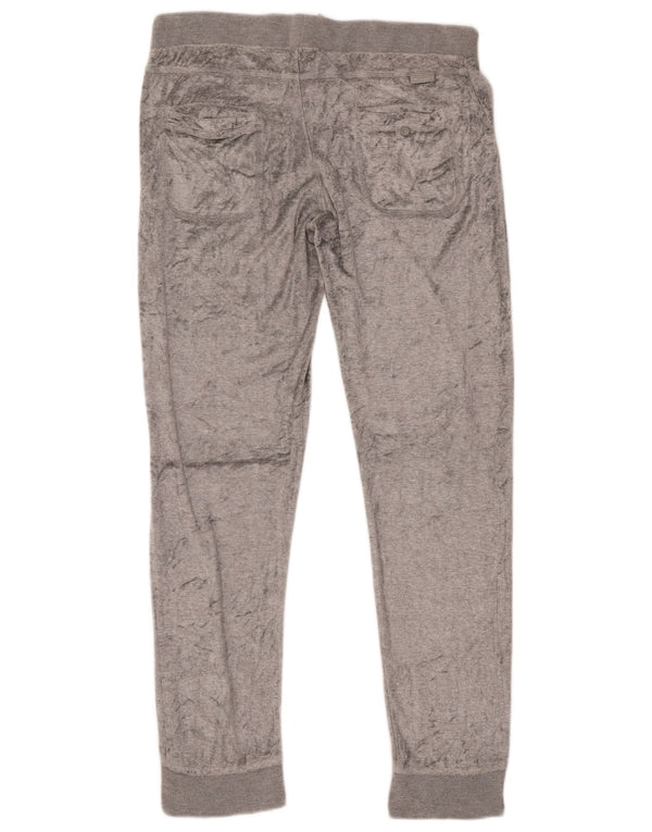 CHAMPION Pantalon de survêtement en velours pour femme Gris moyen UK 14