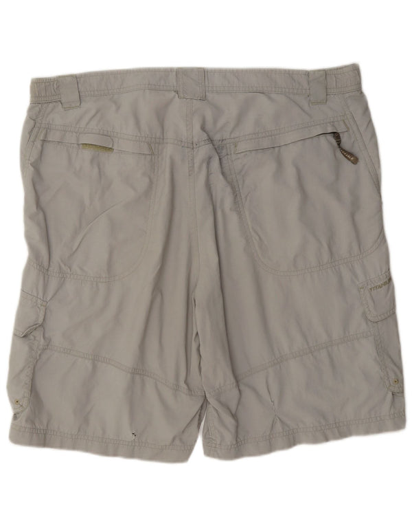 Columbia Short Cargo Titanium Homme Large W36 Gris Polyamide