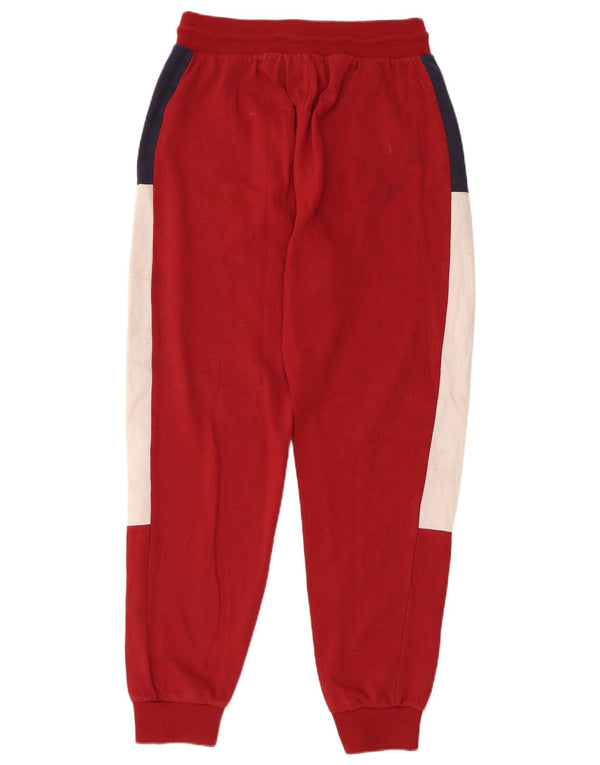 Fila Homme Pantalon De Survêtement Joggers Petit Rouge Colorblock Coton