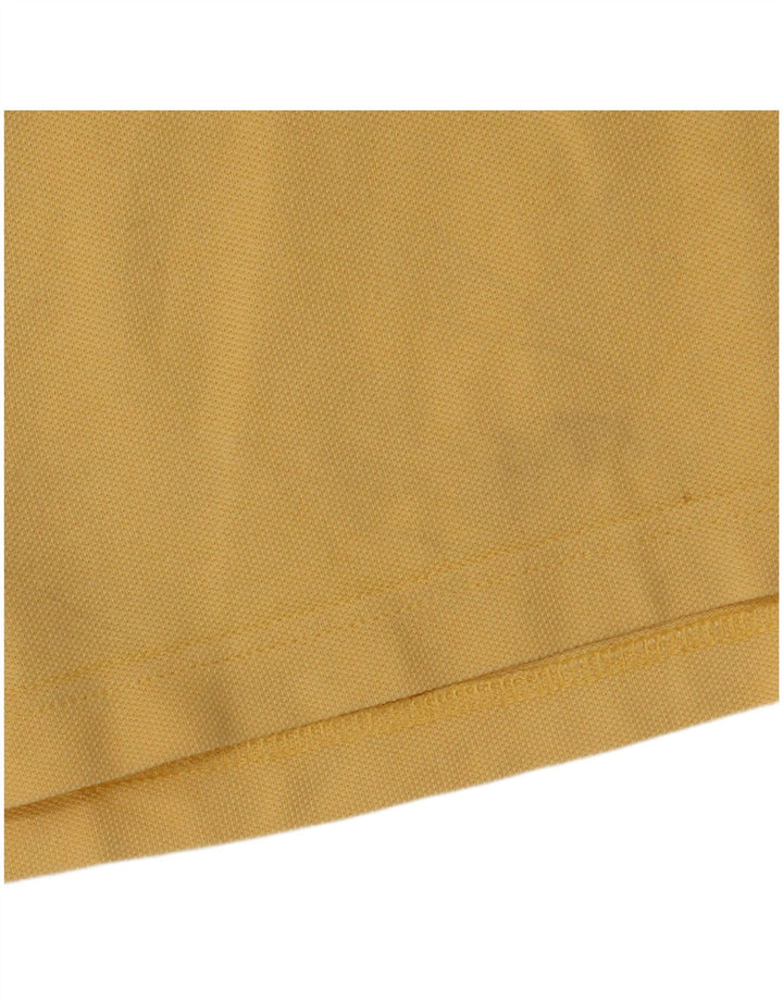 Asics Polo Homme Jaune Moyen Coton